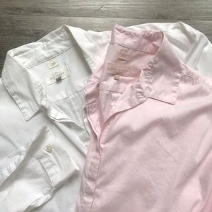 Ann Taylor LOFT THE SOFTENED SHIRT/ S-M